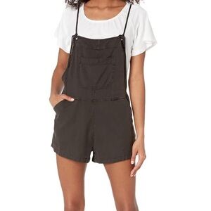 Billabong womens Out N About Short OverallRompers
